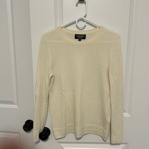 Banana Republic white sweater